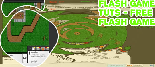 Flash tower defense